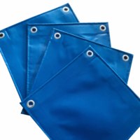 Tissu de bâche imperméable robuste enduit de PVC pour camions, adapté à une utilisation en extérieur, aux textiles de maison et aux applications de sacs