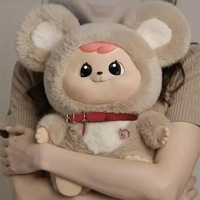 Souris de bureau AI mignonne, boîte mystère officielle de 400 pièces, jouet de bureau en PVC tendance, figurine de collection, cadeau du Guangdong