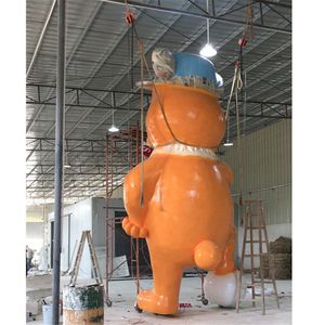 <span class=keywords><strong>Plastique</strong></span> renforcé de fibres de verre Grand modèle animal de dessin animé Ours <span class=keywords><strong>Action</strong></span> Figure Statue de décoration de bienvenue personnalisée à vendre Résine - Product Image 4