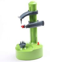 Goedkope prijs kleine plastic PE milieuvriendelijke roestvrijstalen fruit schiller voor keuken en huis