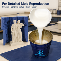 Caoutchouc de silicone liquide RTV-2 pour la fabrication de moules de plafond en plâtre