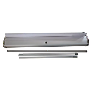 Nhà sản xuất thực hiện ngoài trời ổn định hiển thị di động giá có thể thu vào nhôm cuộn lên biểu ngữ đứng - Product Image 1