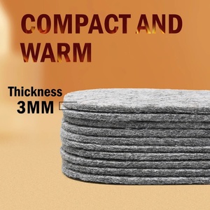 Cold Odor Resistant Woolen Felt <strong>Insole</strong> Men Women Winter Warmth Cotton <strong>Insole</strong> Comfortable <strong>Shoe</strong> Inserts Sports Comfort <strong>Insoles</strong> - Product Image 3