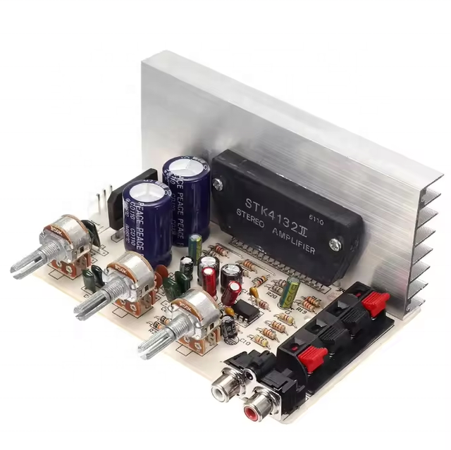 STK4132 50W+50W 2.0 Channel STK Thick Film Series Stereo Amplifier Board 10HZ-20KHZ Double AC15-18V Power Amplifier Board