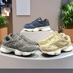 Zapatillas Deportivas 9060 de Alta Calidad, con Cordones, a la Moda, Transpirables, Ligeras, Antideslizantes, con Amortiguación de Cuero Patentado para Hombre - Product Image 3