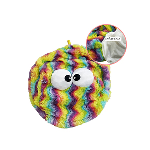 Venta al por mayor de lindas pieles de peluche sin relleno, personalizadas con ojos grandes, para regalo infantil, pieles de muñecas de peluche suaves. - Product Image 5