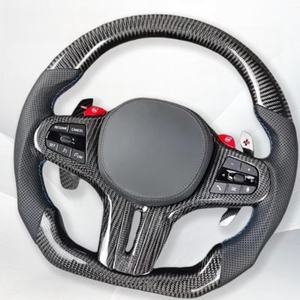 Volante Deportivo Personalizado de Fibra de Carbono y Cuero para BMW Serie 3 G20 G30 G21 G22 G23 320i 325i 330i M3 M4 X6 <span class=keywords><strong>X5</strong></span> M2 - Product Image 5