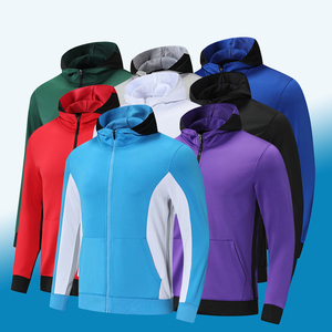 Traje de Entrenamiento de Fútbol de Manga Larga para Hombre, Ropa Deportiva de Verano Estampada, Chaqueta Impermeable de Secado Rápido con Capucha y Cuello Dorado - Product Image 3