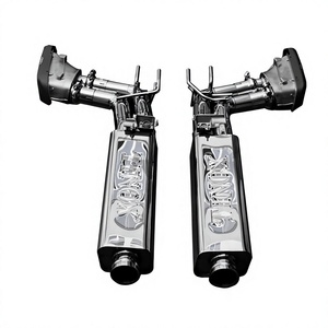 Vortex Racing Stainless <b>Exhaust</b> System With Carbon Tail Tips For Benz W464 G63 AMG 4.0TT V8 Sound Appearance Tuning Mod Parts - Product Image 1