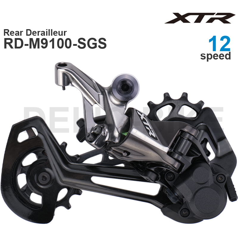 パーツ SHIMANO XTR RD-M9100-SGS 12s SHIMANO XTR 12 Speed REAR DERAILLEUR RD-M9100-SGS for MTB Original