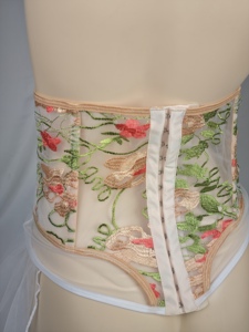 Nuova cintura in vita rinascimentale da donna cintura in vita da donna in pizzo floreale - Product Image 5