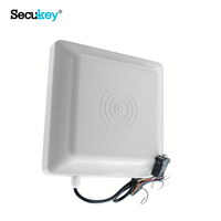 Lecteur de cartes RFID UHF Secukey à portée moyenne 1~5m, lecteur d'étiquettes électroniques par induction, interface Wiegand RS232 RS485 RJ45