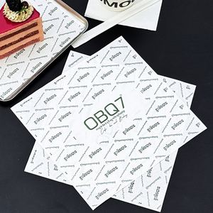 Custom Cake Baking Paper Cake <b>Pan</b> Mat 20*20 Food Grade Reusable Oil Paper Cake <b>Non</b> <b>Stick</b> Baking Bakery Packaging - Product Image 2