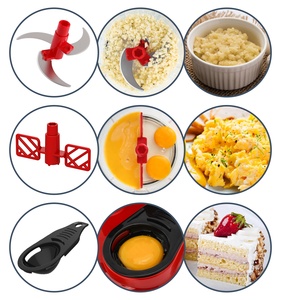 Hachoir Alimentaire à Très Fort Potentiel Commercial avec 3 Lames en Acier Inoxydable pour Fruits, Viandes, Légumes, Pommes de Terre – Hachoir Manuel - Product Image 3
