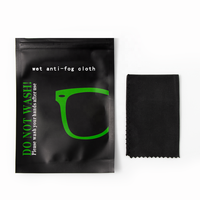 BONA personalizado barato de alta calidad anti-niebla de microfibra paños de limpieza de lentes