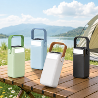 Batterie externe haute capacité 60000mAh, charge rapide 22.5W, USB C, 3 ports de sortie, écran LED numérique avec poignée portable