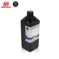 8 Warna Tinta UV Curable untuk Kyocera Printerhead Hybrid LED UV Ink