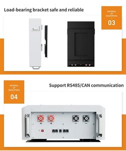 51.2v100ah壁掛け式バッテリーホーム太陽エネルギー貯蔵ソリューションパワーウォールリチウムLiFePO4バッテリー5kwh - Product Image 4
