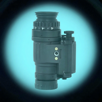 Monoculaire de vision nocturne haute performance PVS-14 Gen 2+ Gen 3 à phosphore blanc avec illuminateur IR