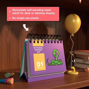 Calendario <span class=keywords><strong>da</strong></span> Tavolo Kawaii con Cartoni Animati 2027 - Calendario Illustrato Creativo a Fogli Mobili per Bambini, Studenti e Decorazione <span class=keywords><strong>Casa</strong></span> e Ufficio - Product Image 3