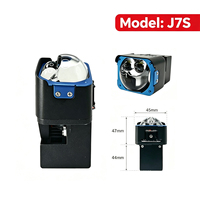 IDISON J7S Vente en gros Mini Module Matrice LED 1.6'' Lumière Bifocale Automatique 58W 35W 6000K Lentille de Projecteur de Phare de Voiture pour BMW