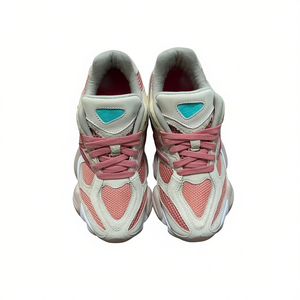 Sneakers de marque célèbre Balance 9060, dessus en cuir de vachette, respirantes, à lacets, chaussures de course et de marche, couleurs mélangées, motif en forme de cœur - Product Image 1