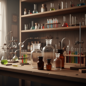 Flacon de Réactif en Verre Ambré Transparent 30ml 60ml 125ml 250ml 500ml 1000ml à Large Ouverture avec Bouchon en Liège pour Emballage de Laboratoire Chimique - Product Image 2