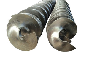 Hasat makinesi taşıma ekipmanı için <span class=keywords><strong>Spiral</strong></span> bıçaklı sürekli soğuk haddeleme helisel vidalı konveyör - Product Image 5