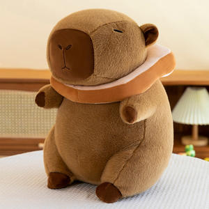 Super Doux Surdimensionné Célèbre PP Coton Rempli Animaux En Peluche Figure Jouets <span class=keywords><strong>Géant</strong></span> Capybara Peluche Grand Jouet - Product Image 6