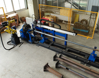 Station de soudage robotisée pour poteaux d'éclairage public, machine de soudage bride-tuyau