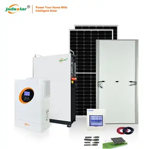 Jsdsolar Off Grid Solarstrom system 5KW 10KW 15KW Home Solar panel Kit 10 kW Mini Solar System Preis