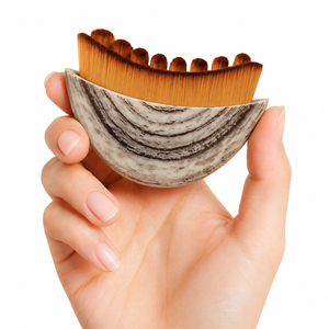 Nouvelle brosse en bois pour le visage, pour le drainage lymphatique et l'exfoliation, design tendance pour le <span class=keywords><strong>soin</strong></span> de la peau du visage et du corps - Product Image 1