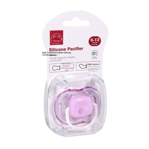 Sucette pour nouveau-né ultra-douce anti-<span class=keywords><strong>colique</strong></span> en PP, type allaitement maternel, pour nourrisson, anti-molaire, débit moyen, petit diamètre - Product Image 6