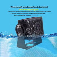 Caméra de recul pour voiture Firecore H-28 12V CCD Fisheye, étanche, vision nocturne infrarouge, ADAS, pour le stationnement des voitures