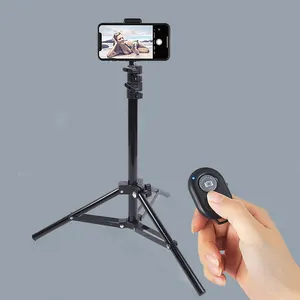 2.1 מטר גמיש מקצועי selfie מקל אלומיניום סגסוגת נסיעות מצלמה טלפון סלולרי חצובות stand