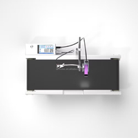Nouvelle imprimante d'étiquettes à jet d'encre portable tout-en-un pour petites entreprises, avec écran tactile automatique, impression par lots, dates et logos, garantie 1 an, et convoyeur