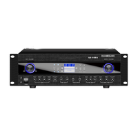 Amplificateur de karaoké à domicile, pack de cartes KTV, amplificateur Bluetooth de karaoké anti-hurlement de conférence haute puissance