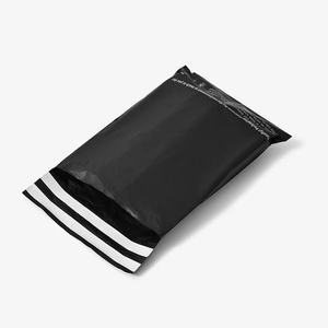 XC-BIO Custom Biodegradable Mailer Waterproof Matte Black Express Mailing <b>Bags</b> for Couriers - Product Image 3