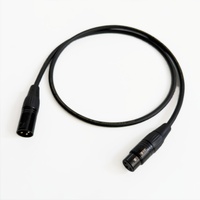 Câble audio pour microphone, câble Cannon, connecteur XLR femelle mâle 3 broches
