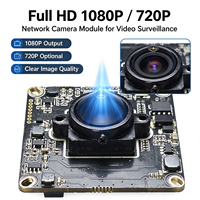 38x38mm Wifi IP Kamera Modülü P2P Kablosuz Kamera Kartı İğne Deliği Lensi 1080P 720P Güvenlik İzleme için OEM ODM