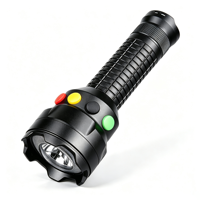 Lampe torche OSRAM 3W tricolore rechargeable à aimant, en alliage d'aluminium, nouvelle lampe de signalisation d'urgence tactique
