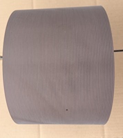 Rouleaux en caoutchouc SBR/NBR ambré LGL152 de 6'' (88-96 Shore A) avec tambour en fer pour mini-rizerie et décortiqueuse de riz