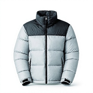 Custom Design Winter Puffer Jacket <b>Men</b> Women Lightweight Quilted Warm <b>Coat</b> OEM ODM Wholesale Private Label Fashion Outerwear - Product Image 4