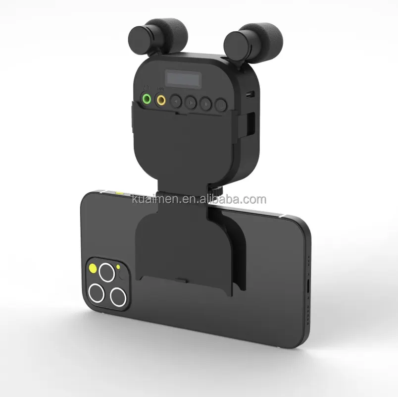 Professional Photography Microphone Camera Light selfie light Vlogging Kit for phone camera Computer Mini Fill Light White