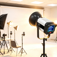Nouvelle lampe vidéo LED portable 300W, 2800-6800K, à intensité variable continue, monture Bowens, éclairage de studio pour photographie et vidéo