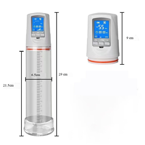 LCD ekran otomatik geliştirme hava vakum pompası 4 modları elektrikli ereksiyon makinesi tıbbi terapi <span class=keywords><strong>Penis</strong></span> pompası erkekler için - Product Image 3