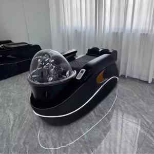 Electric Head Spa Treatment Therapy Water Circulation Full Body Massage <b>Shampoo</b> Bed Hair Washing <b>Chair</b> Head Spa <b>Shampoo</b> Bed - Product Image 1