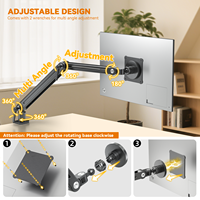 Support d'écran magnétique pliable de qualité supérieure pour ordinateur portable et tablette - Capacité de 4,4 lb