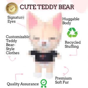 ตุ๊กตาหมูการ์ตูนน่ารัก ของเล่นตุ๊กตาสำหรับเด็ก ของขวัญสำหรับเด็ก ผู้ใหญ่ และแฟนคลับ บรรจุใยฝ้าย PP - Product Image 2