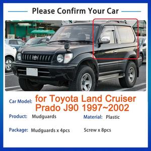 อุปกรณ์เสริมบังโคลนรถบังโคลนบังโคลนบังโคลน1997-2002 FJ90 LC90 3ประตู- - Product Image 3